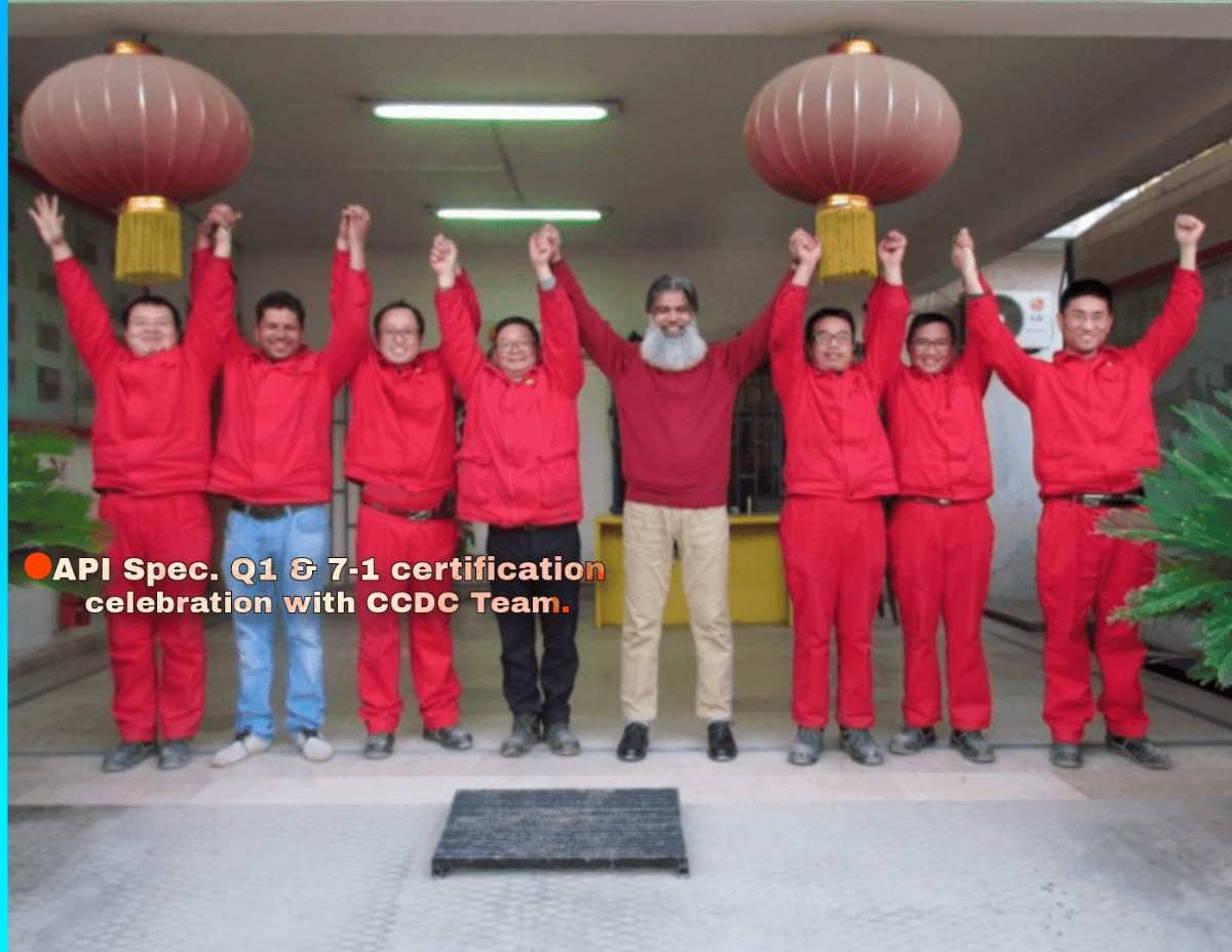 QHSE professionals working on compliance documentation