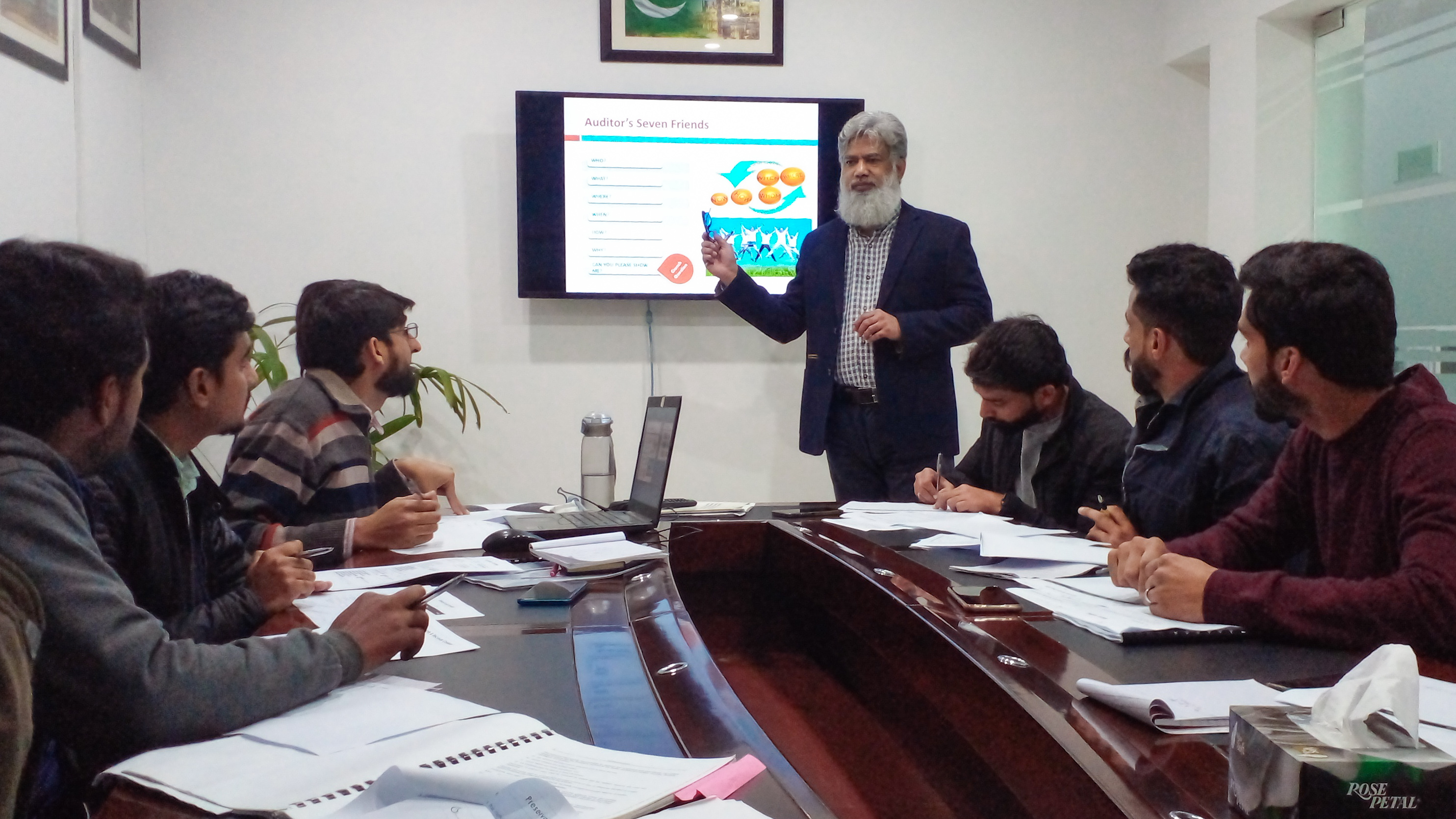 API Spec. Q1 10th Ed. transition training at Drillnetics Energy.