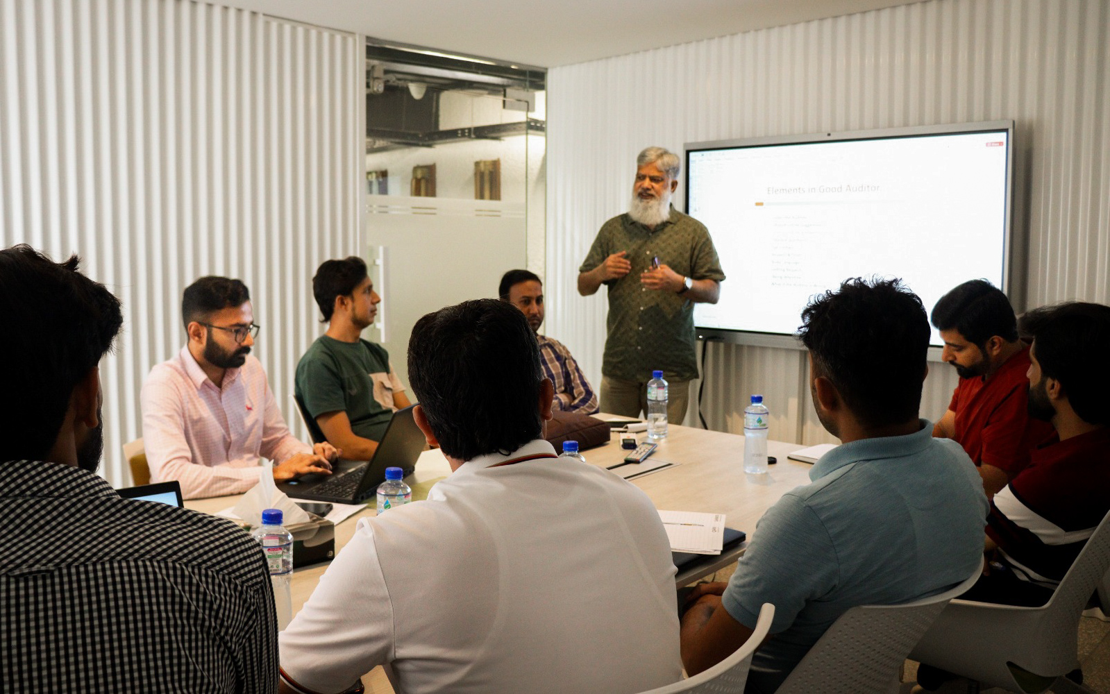 API Spec. Q1 internal auditors training course at Clearpath Engineering.